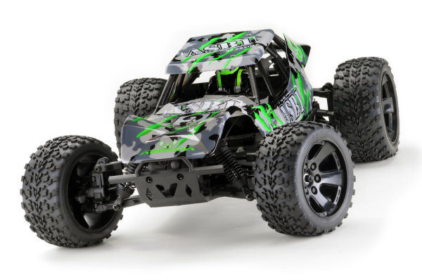 1:10 Green Power Elektro Modellauto Sand Buggy "ASB1-CAMOUFLAGE-GRÜN" 4WD RTR Waterproof (inkl. Akku & Lader)