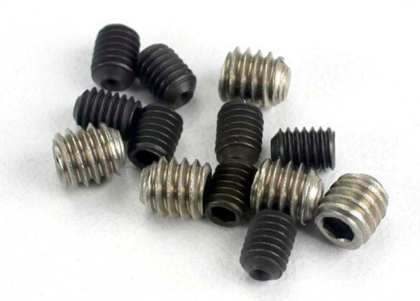 Madenschrauben 3x4mm (8), 4x4mm (4)