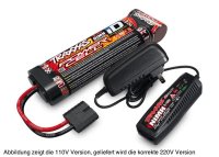 AC-Lader 230V &amp; NiMH 7-Zellen Stick 3000mAh 8,4V Set