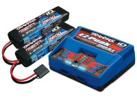 EZ-Peak Dual Schnell-Lader 2x4A &amp; 2x LiPo 7600mAh 2s 25C Set