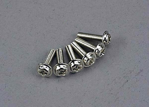 Scheibenkopfschraube 3x12mm mit Phillips (6)