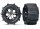 TRX3689 Paddle Reifen auf All-Star 2.8 Felgen schwarz-chrom hinten