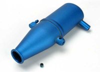 Resonanzrohr Aluminium blau