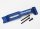 TRX5632 Chassis Strebe Aluminium blau hinten