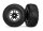 TRX5890 SCT Reifen auf 2.2/3.0 Felge schwarz/satin-chrom vorne (2)