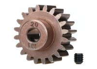 Motorritzel 20Z f&uuml;r 5mm Welle f&uuml;r Stahl-HZ (Modul 1)