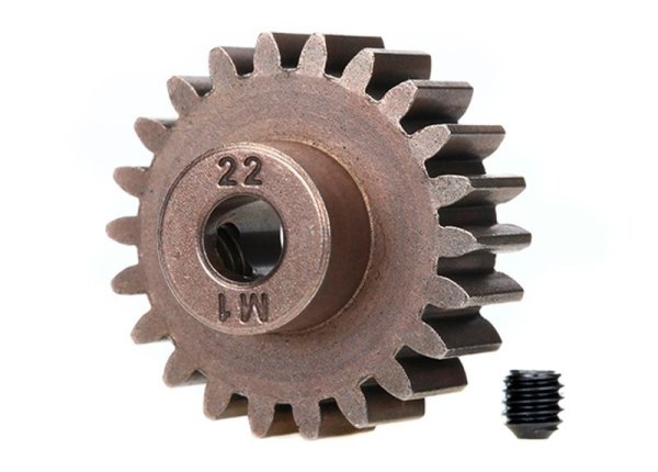 Motorritzel 22Z für 5mm Welle für Stahl-HZ (Modul 1)