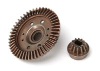 Differential Tellerrad 47Z und Ritzel 12Z hinten