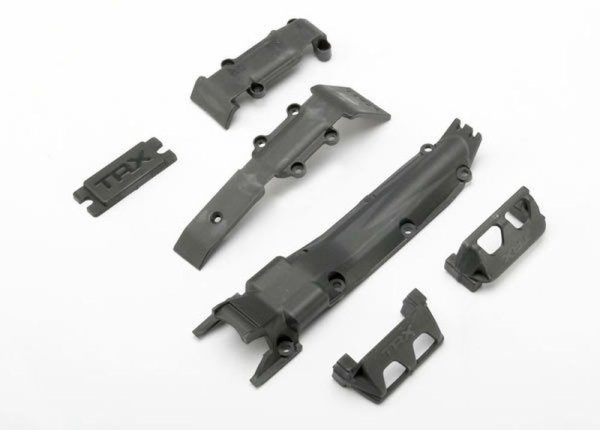 Schutzplatten-Set für Chassis, Getriebe und Servo v/h