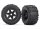 TRX8672 Talon EXT 3.8 Reifen auf Felge schwarz (2)