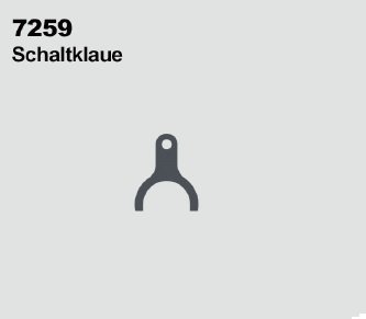 7259 | Schaltklaue 2-Gang