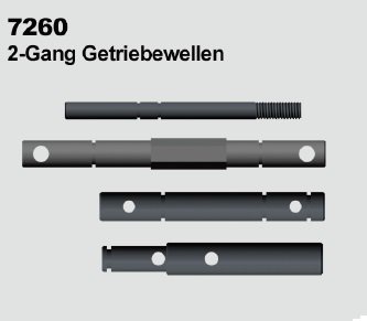 7260 | Getriebewellen 2-Gang