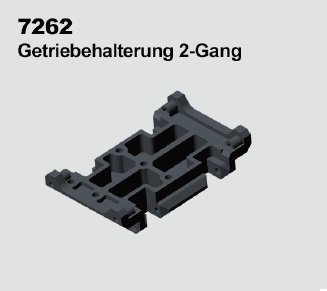 Getriebehalterung 2-Gang - DF-4S Crawler