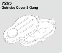 DF7265 7265 | Getriebe Cover 2-Gang