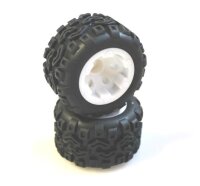 Reifen / Felgen hinten (2) TruckFighter 1:24