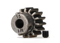 Motorritzel 15Z f&uuml;r 5mm Welle f&uuml;r Stahl-HZ (Modul 1)