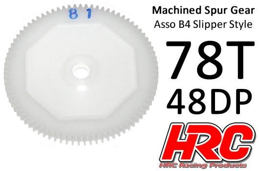 Hauptzahnrad - 48DP - Low Friction Gefräst Delrin - Associated Off Road Slipper - 78Z / HRC74878B4