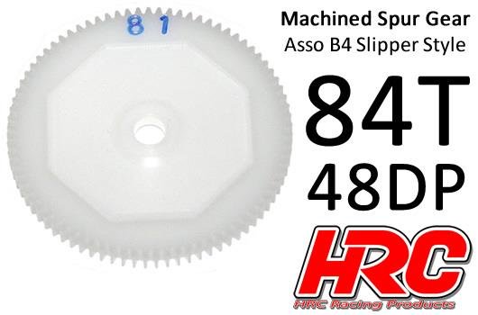 Hauptzahnrad - 48DP - Low Friction Gefräst Delrin - Associated Off Road Slipper - 84Z / HRC74884B4