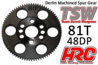 Hauptzahnrad - 48DP - Low Friction Gefr&auml;st Delrin -...