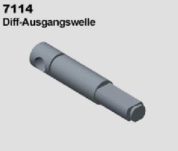 7114 | Diff.-Ausgangswelle