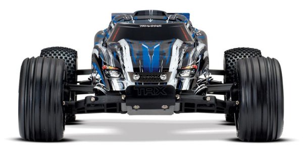 TRAXXAS Rustler -X RTR +12V-Lader+Akku