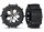 TRX 3776 Paddle Reifen auf Felge 2.8 All Star chrome schwarz TSM rate