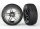 TRX 8373 Reifen auf Felge Split Spoke Chrome schwarz 1.9\' Response vo