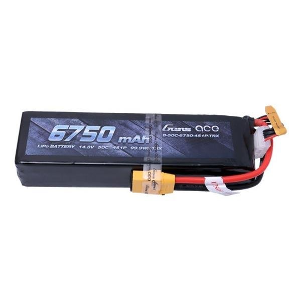 Gens ace 6750mAh 4S1P 50C 14,8V Lipo Batterie Pack mit XT90 für X Maxx