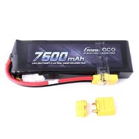 Gens ace 7600mAh 2S2P 50C 7,4V Lipo Batterie mit...