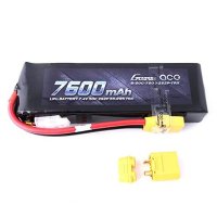 B-50C-7600-2S2P-TRX Gens ace 7600mAh 2S2P 50C 7,4V Lipo Batterie mit XT90-Stecker