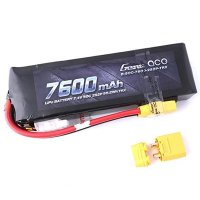 B-50C-7600-2S2P-TRX Gens ace 7600mAh 2S2P 50C 7,4V Lipo Batterie mit XT90-Stecker