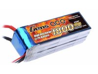 Lipo Akku Gens ace 1800 mAh 14,8V 40C 4S1P Deans / T Plug