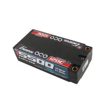 Lipo Akku Gens ace 5500 mAh 7.6V 120C 2S2P