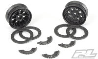 PL2747-15 Denali 1,9" Black/Black Bead Loc 8-Speichen Räder