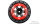PL2714-04 Sechs geteilte 2,2"/3,0"-Vorderräder mit rotem/schwarzem Wulst