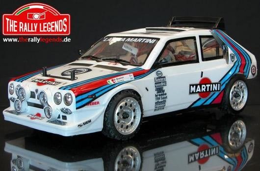 Auto - 1/10 Elektrisch - 4WD Rally - ARTR - Wasserdicht Regler - Lancia Delta S4 - LACKIERT Karosserie / EZRL0876