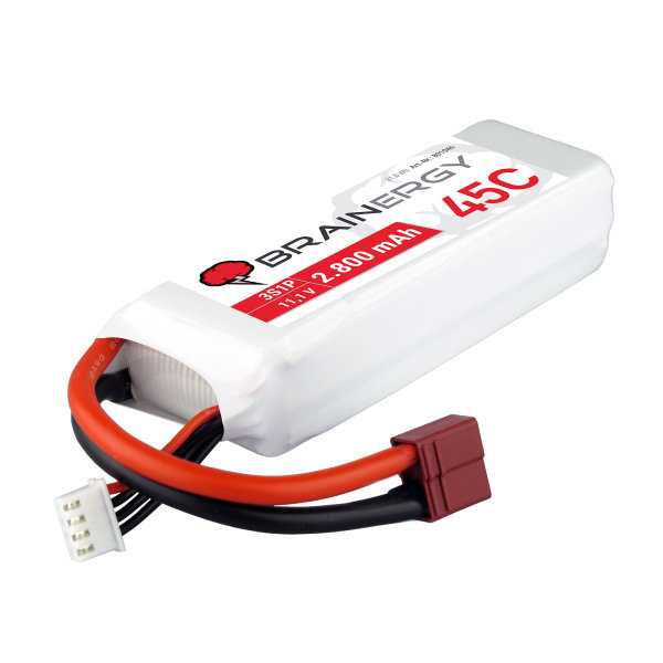 BRAINERGY LiPo Akku 3s1p 11,1V 2800mAh 45C Deans