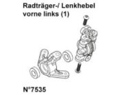 Radtr&auml;ger-/ Lenkhebel vorne links (1)