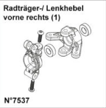 Radträger-/ Lenkhebel vorne rechts (1)