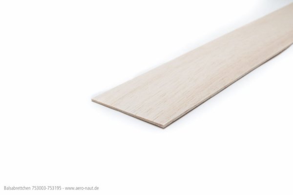 BALSA 1000x120x3.0mm A