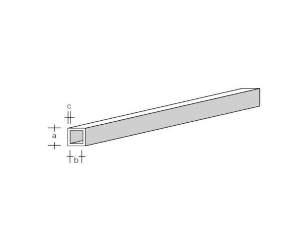 Pl-Rohr 330x6x3mm tr