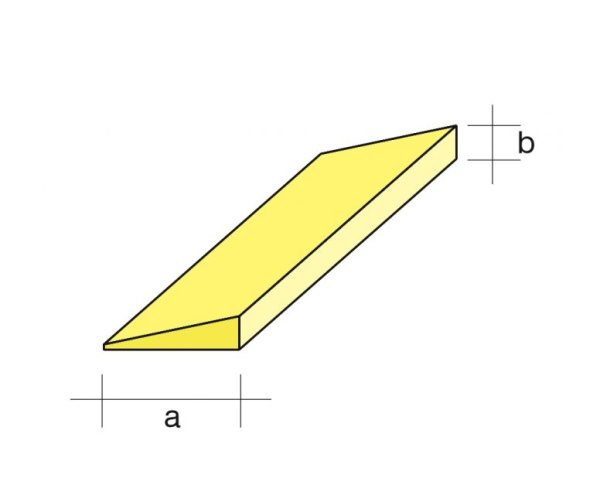 Balsa-End.10x35/1m eins.kon.