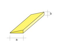 Balsa-End.10x35/1m eins.kon.