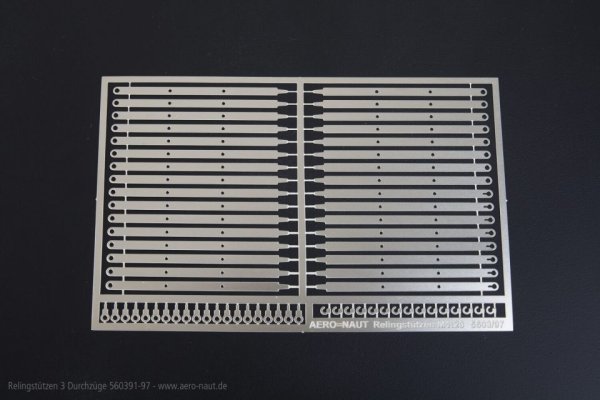 Relingstütze 3D 1:  50