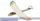 AEN-100800 BIRD Balsa-Wurfgleiter