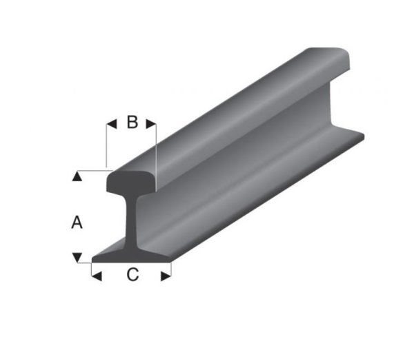 Pl-Gleis-Prof.330mm M 1:22,5