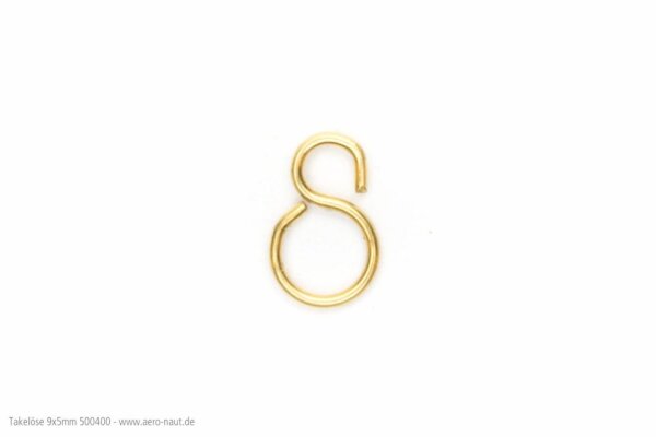 Takelöse rostfr.9x5mm