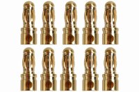 Goldkontakt &Oslash;3,5mm 10 Stecker |Yuki AM-604-10M