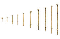 Relingst&uuml;tze 10mm 1 Durchz(10)