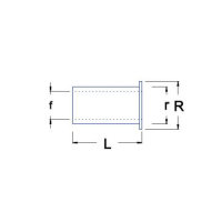 KR-64002 Reduzier-/Verbindungshülse I-Ø 2mm (2)